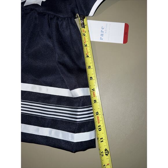 Rare Editions Girls Dress With Shorts 2-Piece Set Navy 18M - Picture 9 of 10